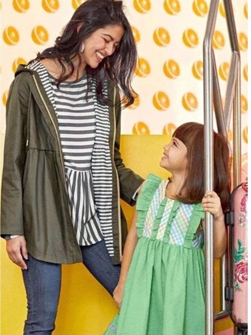 Matilda Jane Olive Green Hooded Trench Coat